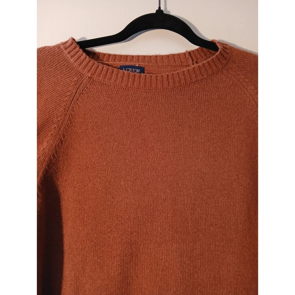 J Crew Mens Crewneck‎ sweater in supersoft lambswool blend Size L L